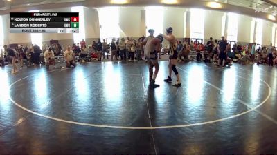 92 lbs Cons. Round 1 - Kolton Dunkerley, Ranger Wrestling Club vs Landon Roberts, Warmup Gang Wrestling Club
