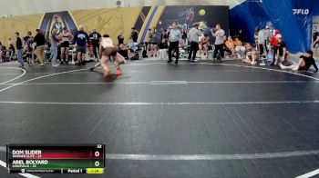 165 lbs Round 3 (8 Team) - Dom Slider, Warner Elite vs Abel Bolyard, Louisville