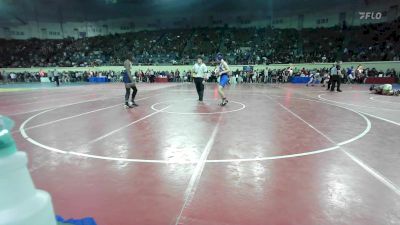 150 lbs Consi Of 32 #2 - Garrett Monter, Saint's Wrestling Club vs BJ Gunter, Del City Little League