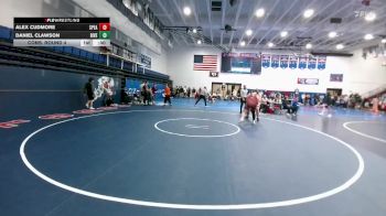 285 lbs Cons. Round 4 - Daniel Clawson, Riverton vs Alex Cudmore, Spearfish