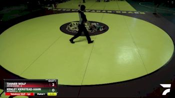 50 lbs Semis (4 Team) - Kenley Kierstead-Hahn, Paynesville vs Tanner Wolf, Grand Rapids