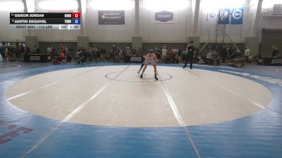 110 lbs Champ. Rd Of 16 - Gideon Jordan, Concede Nothing vs Austin Esquivel, Thundercats Wrestling