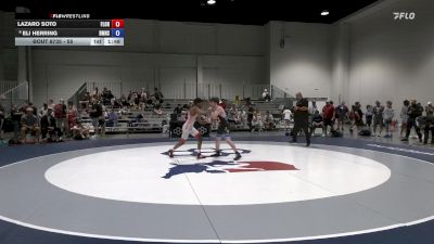 55 lbs Cons. Round 6 - Lazaro Soto, Florida vs Eli Herring, Bishop McCort High School Wrestling