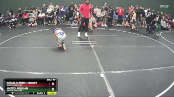 95 lbs Cons. Round 3 - Mateo Aguilar, Gaston Grizzlies vs Donald Smith-Moore, Gaston Grizzlies