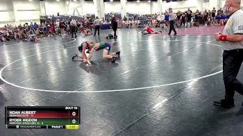 132 lbs Round 5 (16 Team) - Noah Aubert, Brawlers Elite vs Ryder Higdon, Nebraska Smash (Dev A)