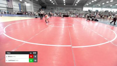 75 lbs Rr Rnd 1 - Joseph Bibro, Triumph Maize vs Logan Lakhlani, Ragin Raisins Catawba