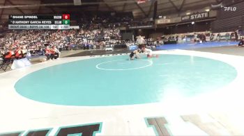 Boys 2A 106 lbs 1st Place Match - D`anthony Garcia Reyes, Selah vs Shane Spindel, Washington