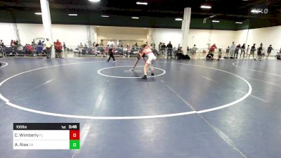 100 lbs Consi Of 16 #2 - Cale Wimberly, FL vs Avery Rios, OK