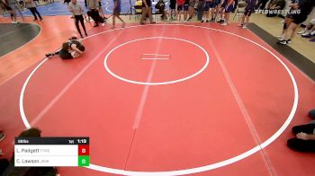 98 lbs Semifinal - Lane Padgett, Team Tulsa Wrestling Club vs Cale Lawson, Jenks Trojan Wrestling Club