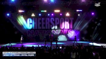 Spirit of Texas - Royal Divas [2026 L4 Senior - Medium Day 1] 2026 CHEERSPORT National All Star Cheerleading Championship