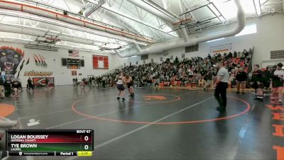 285B Round 1 - Logan Bouissey, Natrona County vs Tye Brown, Laurel