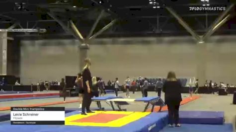 Lexie Schreiner - Double Mini Trampoline, Flipside - 2021 USA Gymnastics Championships