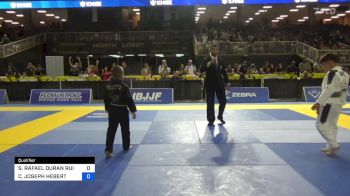 SANTIAGO RAFAEL DURAN RUIZ vs CAMERON JOSEPH HEBERT 2024 Pan Kids Jiu-Jitsu IBJJF Championship