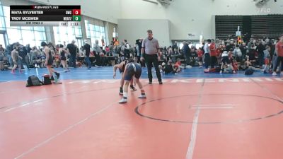 97 lbs Rr Rnd 3 - Maya Sylvester, DoughBoy WC - ESC vs Troy McEwen, MeatHeadz - ESC