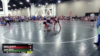 165 lbs Round 3 (6 Team) - Noah Sebag, Bad Bay Wrestling Club vs Brady Singler, Ohio Titan Red