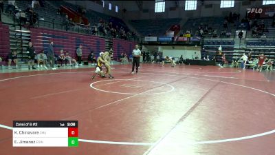 125 lbs Consi Of 8 #2 - Kaden Chinavare, Central Michigan vs Eamonn Jimenez, Edinboro