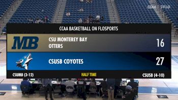 Replay: CSUMB vs CSUSB | Jan 18 @ 1 PM