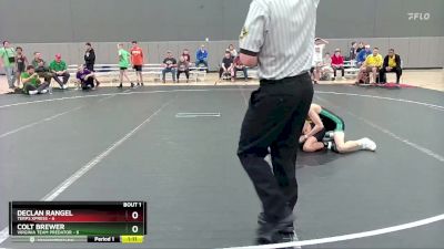 80 lbs Round 1 (10 Team) - Declan Rangel, Terps Xpress vs Colt Brewer, Virginia Team Predator