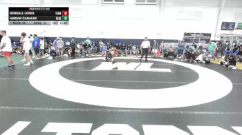 133 lbs 3rd Place - Kendall Lewis, Team Gotcha - MS vs Adrian Canales, Rebellion-MS