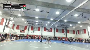 135 lbs Cons. Round 3 - Kyra Wyant, Emmett vs Bella Fitspatrick, Mountan View