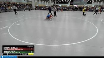 125 lbs Cons. Round 2 - Kamiah Gaerlan, Thunder Mountain Wrestling Club vs Jessica Cope, All American Wrestling Club