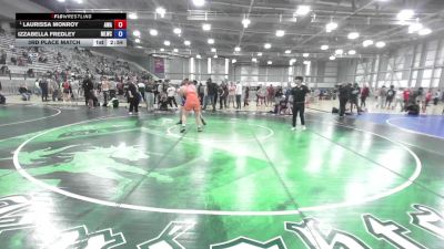 190 lbs 5th Place Match - Laurissa Monroy, Ascend Wrestling Academy vs Izzabella Fredley, Moses Lake Wrestling Club