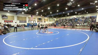 120 Boys Cons. Round 4 - Landon Bernal, Imperial vs Alejandro Sarabia, Olympian