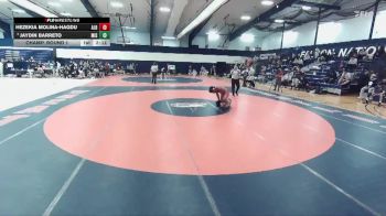 125 lbs Champ. Round 1 - Jaydin Barreto, Misericordia vs Hezekia Molina-Hagdu, Albright