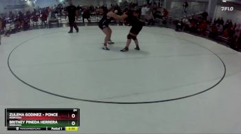 193 lbs Cons. Semi - Britney Pineda Herrera, Nebraska vs Zulema Godinez - Ponce, Nebraska