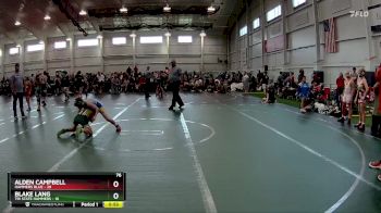 76 lbs Round 5 (8 Team) - Alden Campbell, Hammers Blue vs Blake Lang, Tri State Hammers