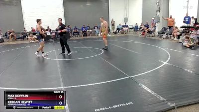 250 lbs 4th Wrestleback (16 Team) - Max Kopplin, Iowa vs Keegan Hewitt, Pennsylvania Red