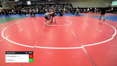 175 lbs Round Of 32 - David Postolaki, Ridgewood vs Ryan Small, St. Augustine Prep