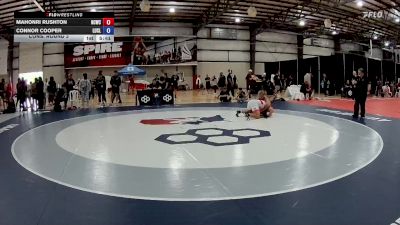 86 kg Cons. Round 3 - Mahonri Rushton, Northern Colorado Wrestling Club vs Connor Cooper, Life U Club Lucha Wrestling