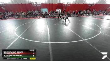 54-56 lbs Round 1 - Raelynn Anderson, Wisconsin vs Brecken Nachreiner, Waunakee Wrestling Club