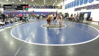 190 lbs 5th Place Match - Calvin Kimball, Vallivue vs Jeramiah Palmer, Sandpoint