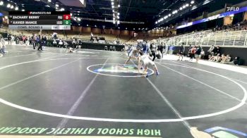 138 lbs Cons. Round 6 - ZACHARY BERRY, Palm Harbor University vs Xavier Mance, Lovett School
