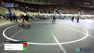 Round Of 16 - Daegen Gwinn, Pawhuska Elks Takedown vs Uriah Fragua, Anadarko