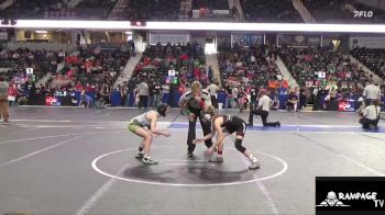 85 lbs Cons. Round 2 - Taylen Charles, Bobcat Wrestling Club vs Zoe Passmore, Chase County