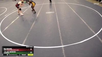 215 lbs Quarterfinal - Eli Dojan, Iron Youth Wrestling Club vs Caleb Gedeon, Minnesota