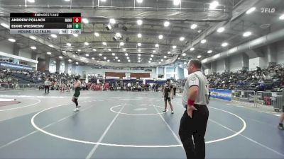 131 lbs Round 1 (3 Team) - Eddie Wiesneski, Seaford Sr High vs Andrew Pollack, Nanuet