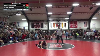 63-65 lbs Quarterfinal - Mikey Knustrom, Fort Madison Wrestling vs Jaxon Hummel, New London Tigers