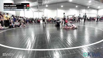 49-52 lbs Rr Rnd 2 - Kynley Johnson, Independent vs Dellaray Leniger, Team Nomad