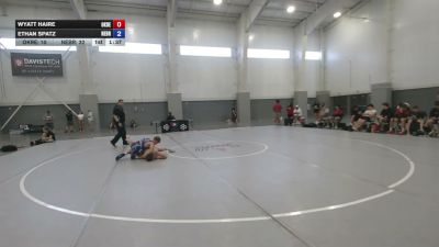 100 lbs Wyatt Haire, Oklahoma Red vs Ethan Spatz, Nebraska