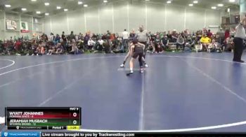 90 lbs Round 2 (6 Team) - Jeramiah Musbach, Wyoming Brown vs Wyatt Johannes, Montana White