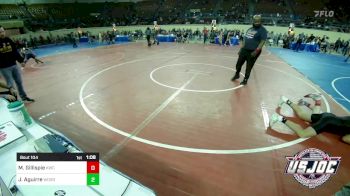 119 lbs Semifinal - Mason Gillispie, Keystone Wrestling Club vs Julio Aguirre, Woodward Youth Wrestling