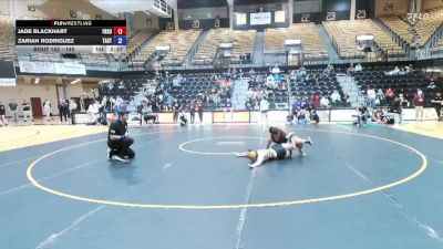 145 lbs Cons. Round 2 - Zariah Rodriguez, Tarleton State vs Jade Blackhart, Fort Hays State