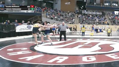 138 lbs Champ. Round 2 - Brock Fernandez, St. Xavier vs Blake Murdock, Great Crossing