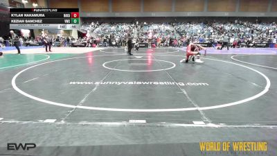 88 lbs Consi Of 8 #1 - Kylan Nakamura, Nakamura Wrestling vs Keziah Sanchez, Victory