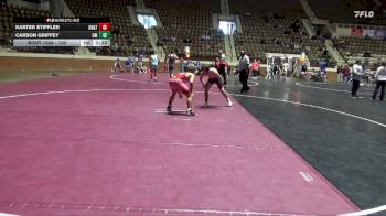 133 lbs Cons. Semi - Carson Griffey, Reinhardt University (GA) vs Karter Stiffler, Unattached