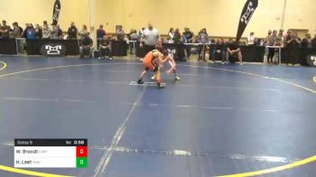 90 lbs Consolation - Wyatt Brandt, Northeastern vs Hayden Leet, Highlands